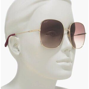 NWT Salvatore Ferragamo SF300S - 703 Oversized Sunglasses